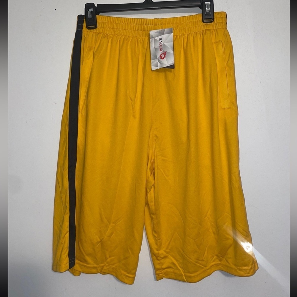BALEAF Men's Basketball Shorts Long with Zipper Pockets Quick Dry M - Picture 6 of 9